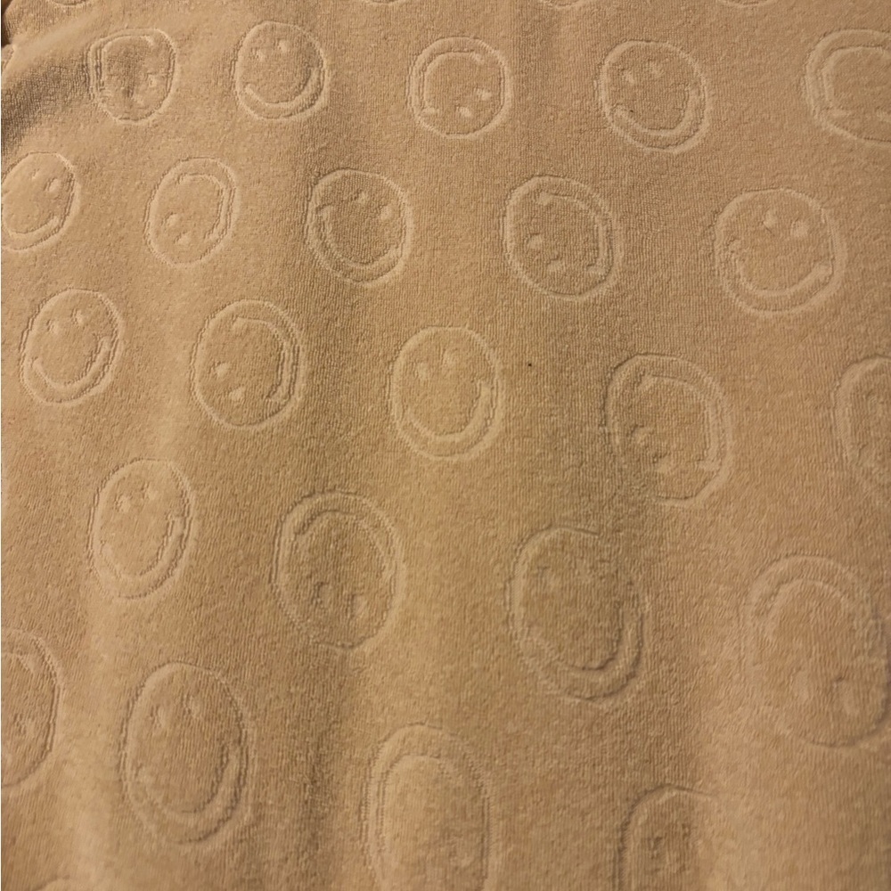 Offline by Aerie Smiley Face Tan Dress terry cloth - Picture 2 of 7